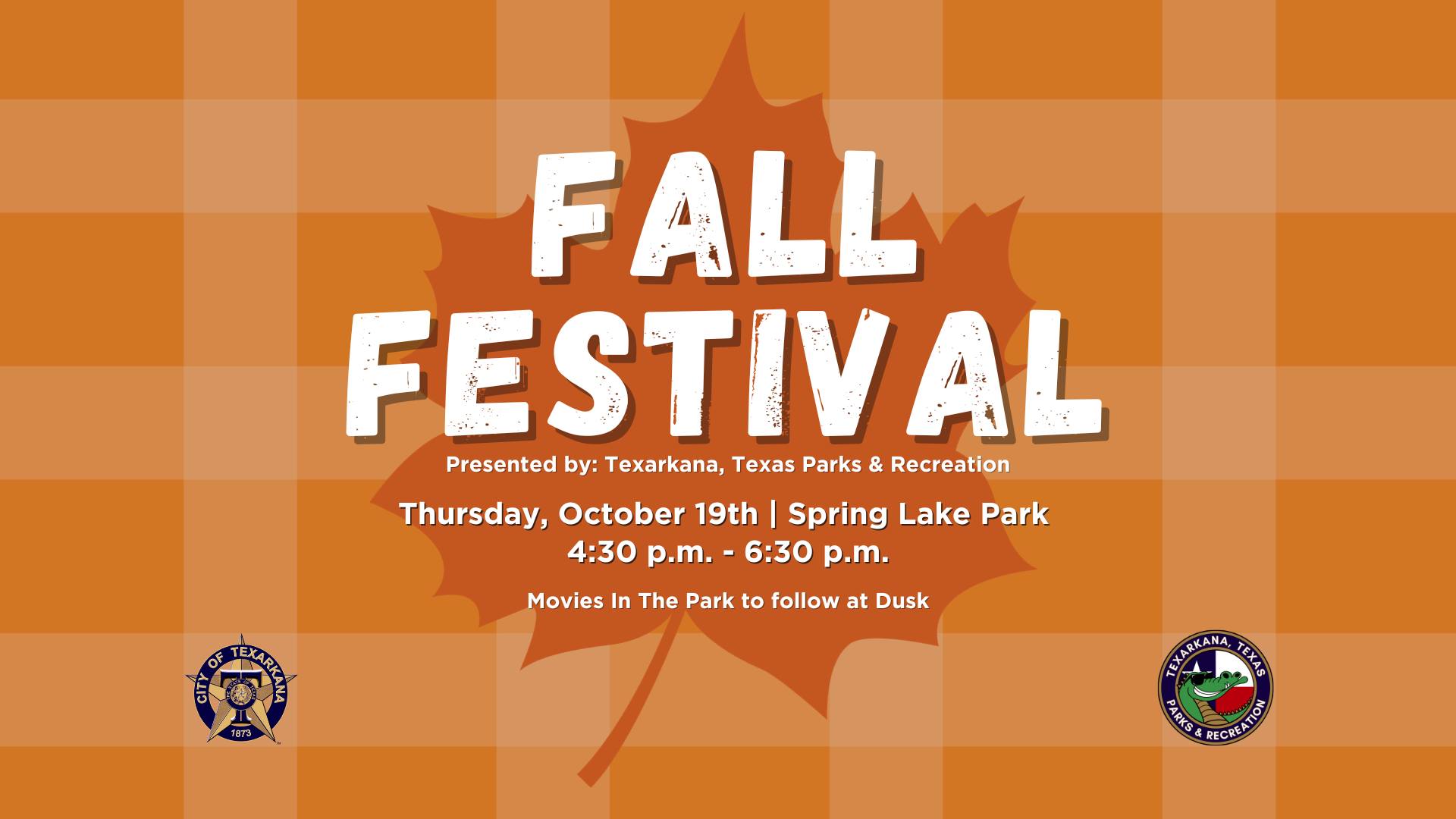 Things to do in Texarkana October 16 October 24, 2023 GoTXK