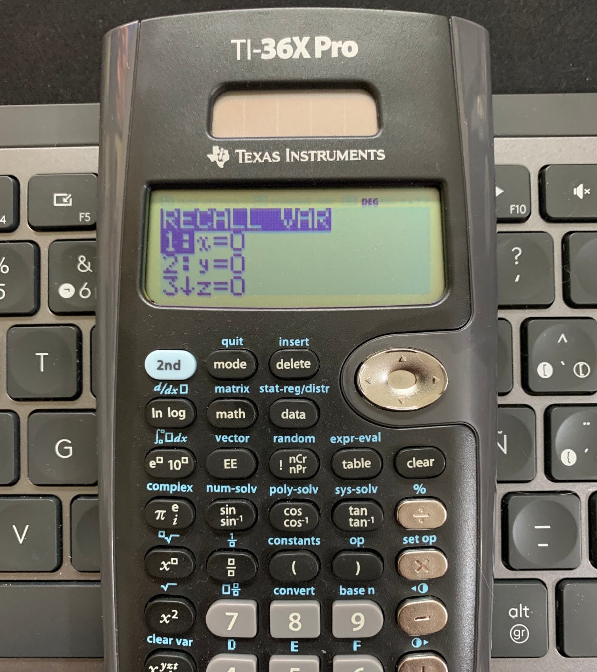 Calculadora científica Texas Instruments TI36X Pro Opinión