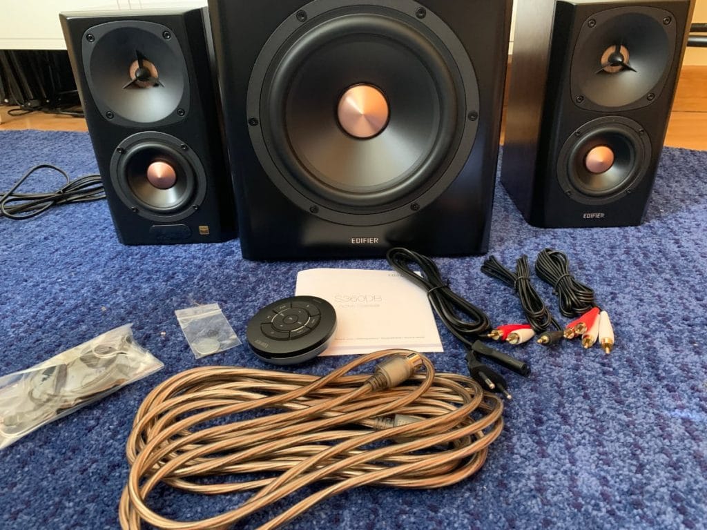Edifier S360DB 2.1 Speaker System Review 2022 - Machine Monster