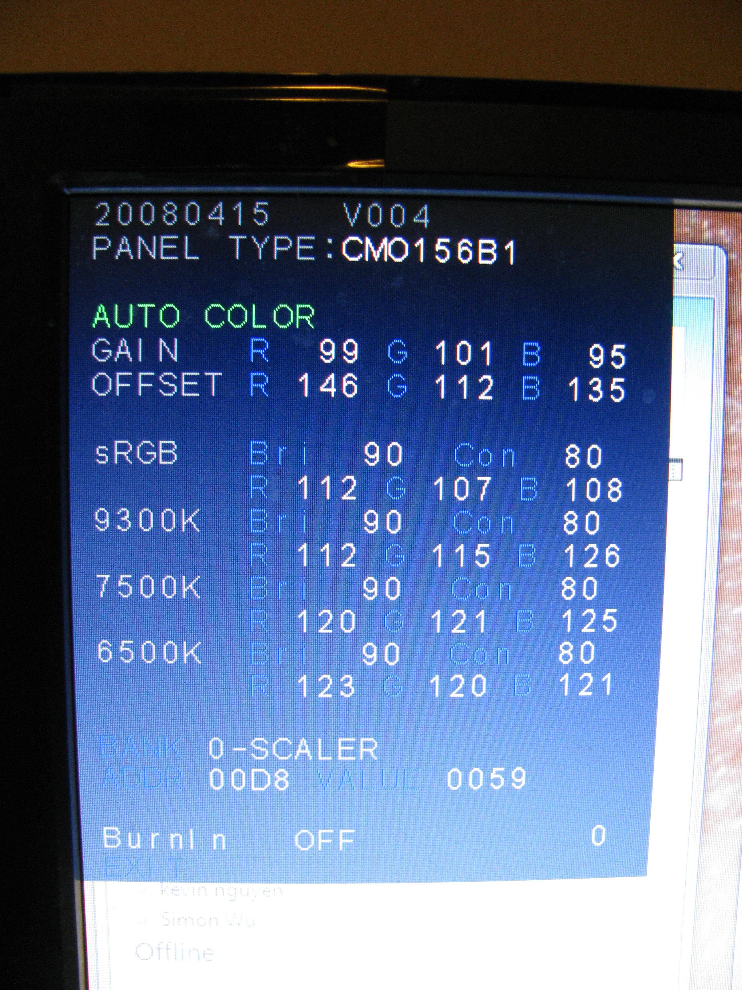 LCD Monitor Service/Factory Menus Gough's Tech Zone