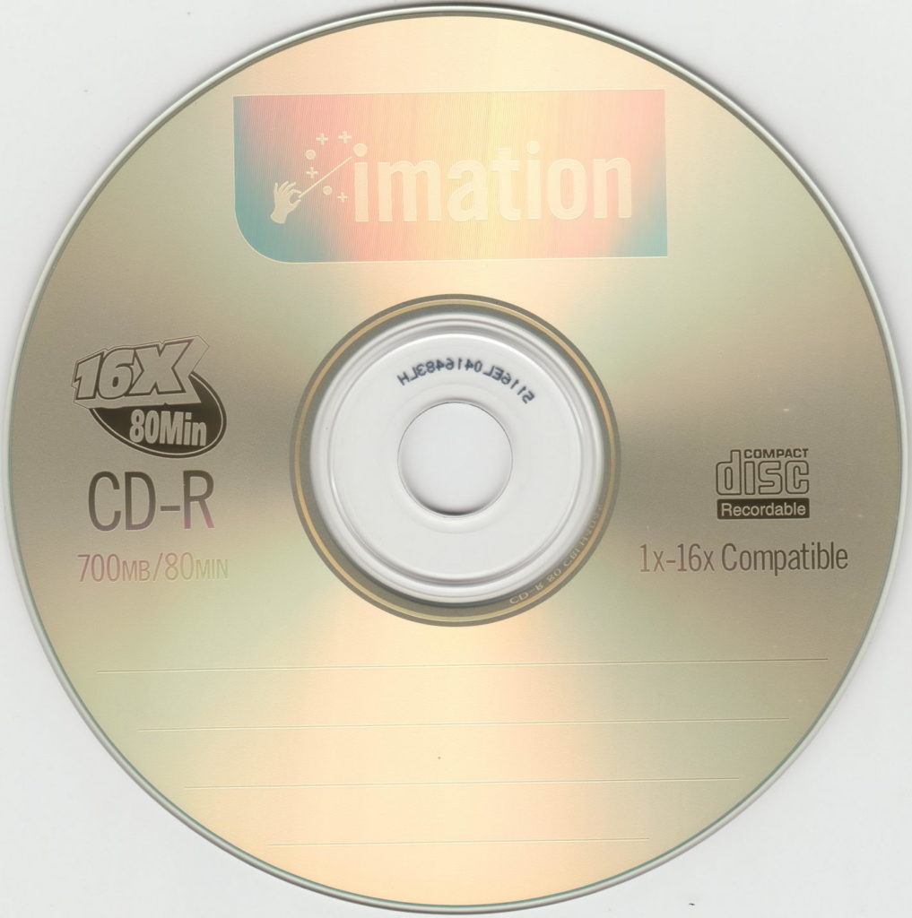 Imation (CDR & CDRW) Gough's Tech Zone