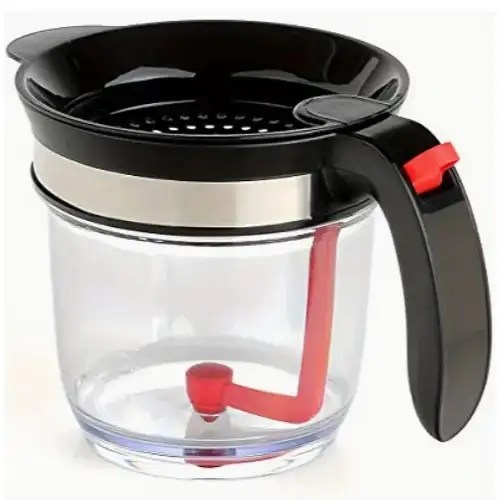 Fat Separator Jug For Gravy, Soup & Sauces Gourmet Cook