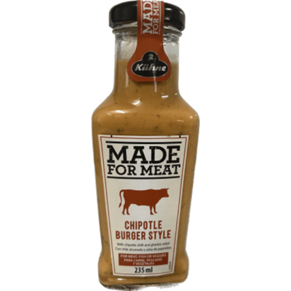 KUHNE MADE FOR MEAT CHIPOTLE BURGER SAUCE Gourmet & More
