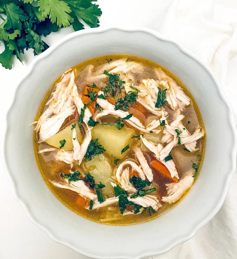 Puerto Rican Style Chicken Soup Gourmet Mami