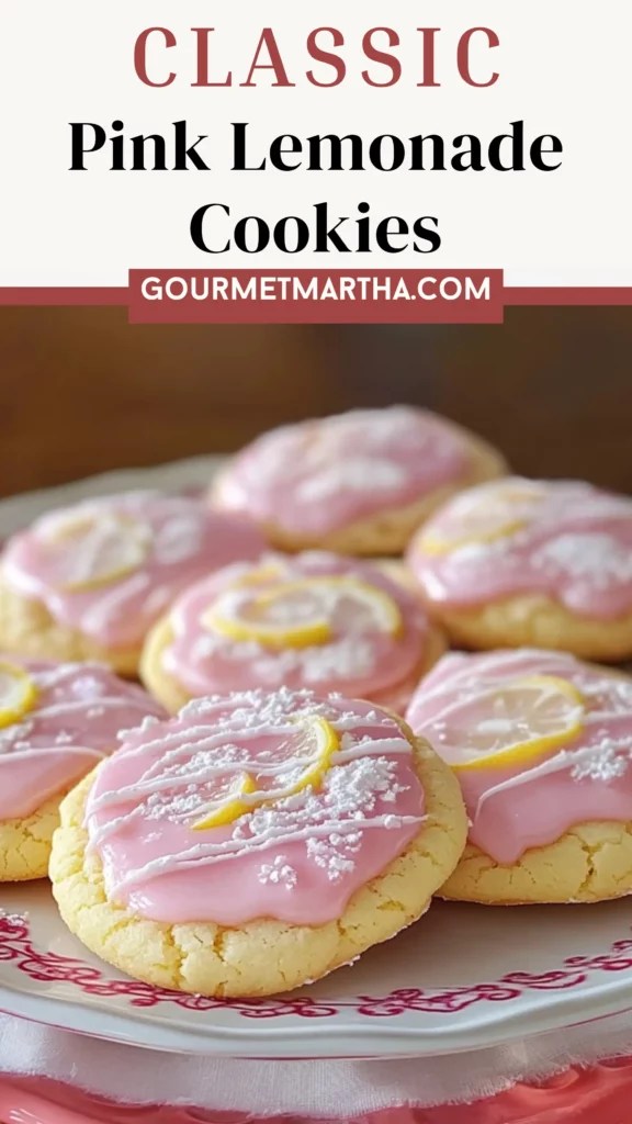 Pink Lemonade Cookies A Whimsical Summer Bake to Remember Gourmet Martha