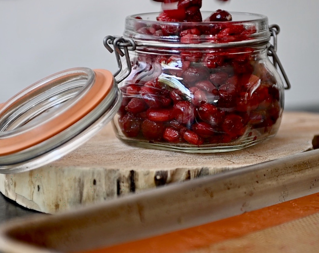 Homemade Dried Cranberries Gourmet Vegetarian Kitchen