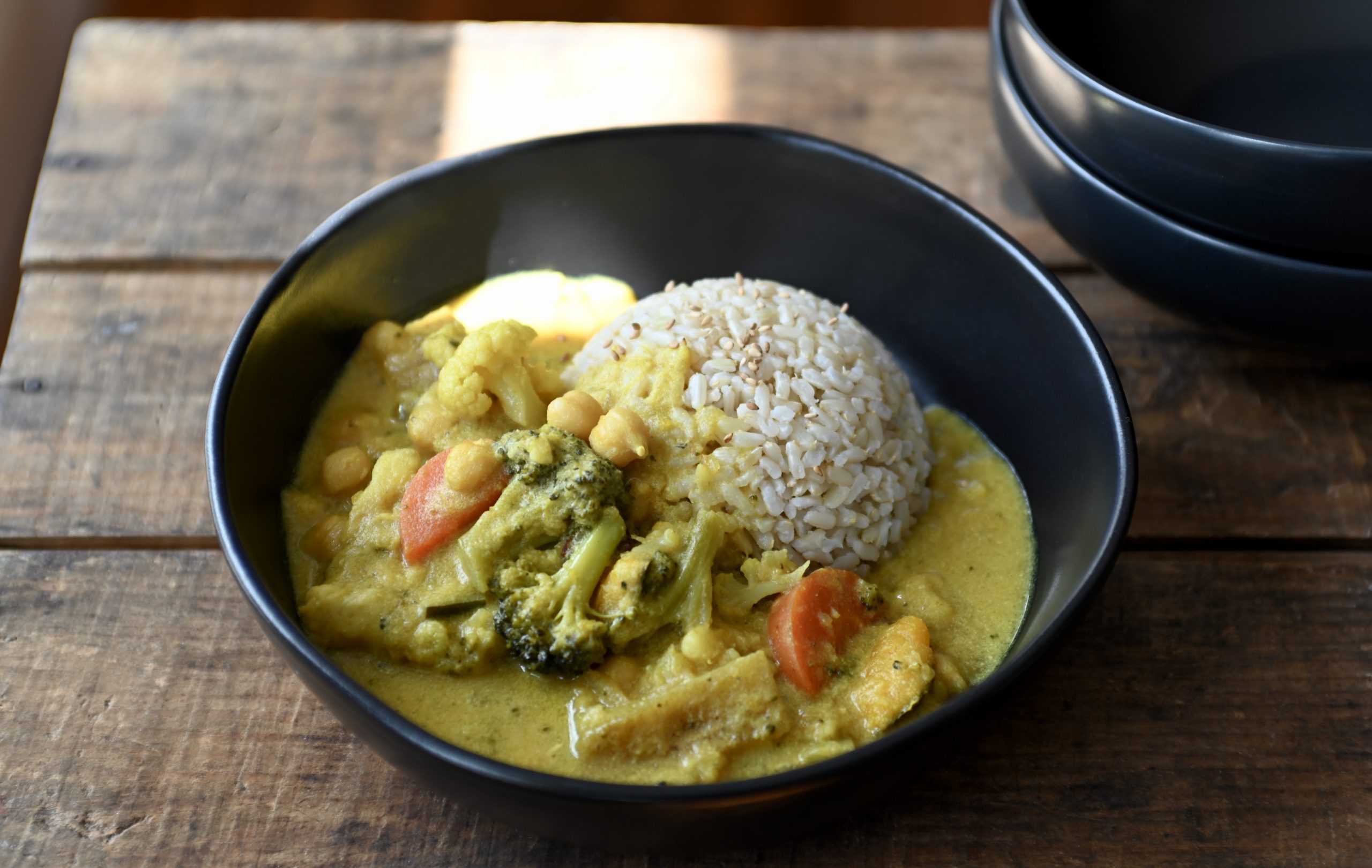 Easy Vegetable Curry (Vegan) Gourmet Vegetarian Kitchen