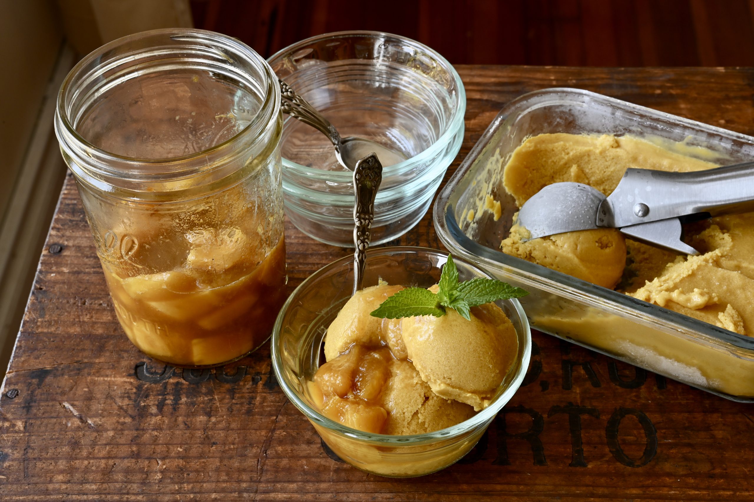 Vegan Cultured Mango Gelato Gourmet Vegetarian Kitchen