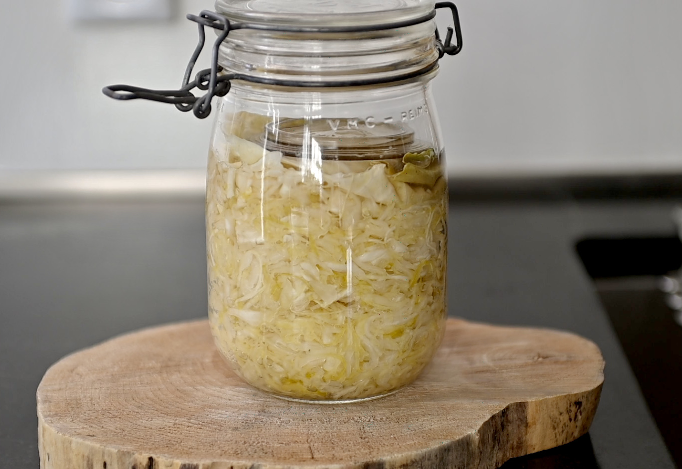 Green Cabbage Sauerkraut Gourmet Vegetarian Kitchen