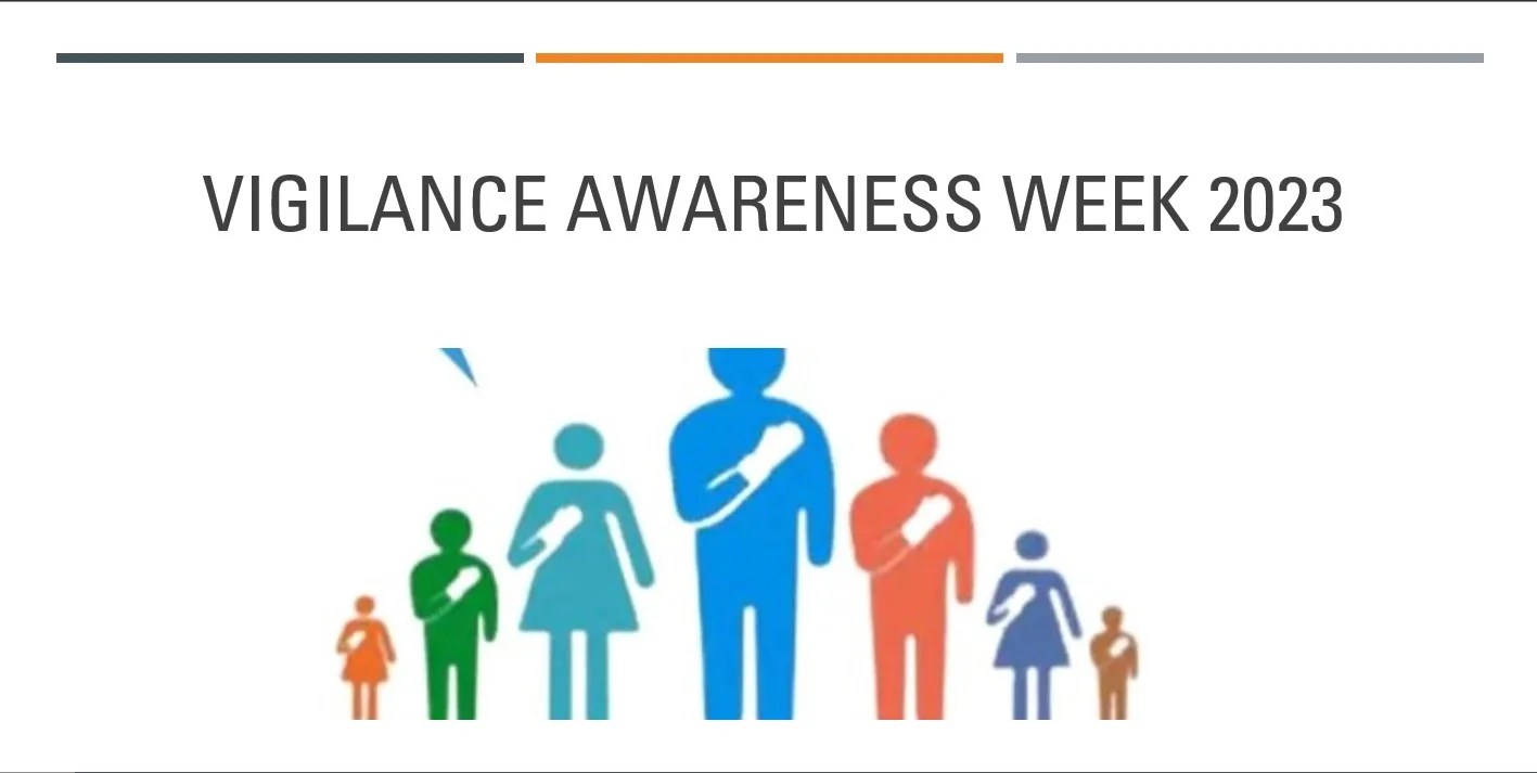 Vigilance Awareness Week 2023 Govtempdiary