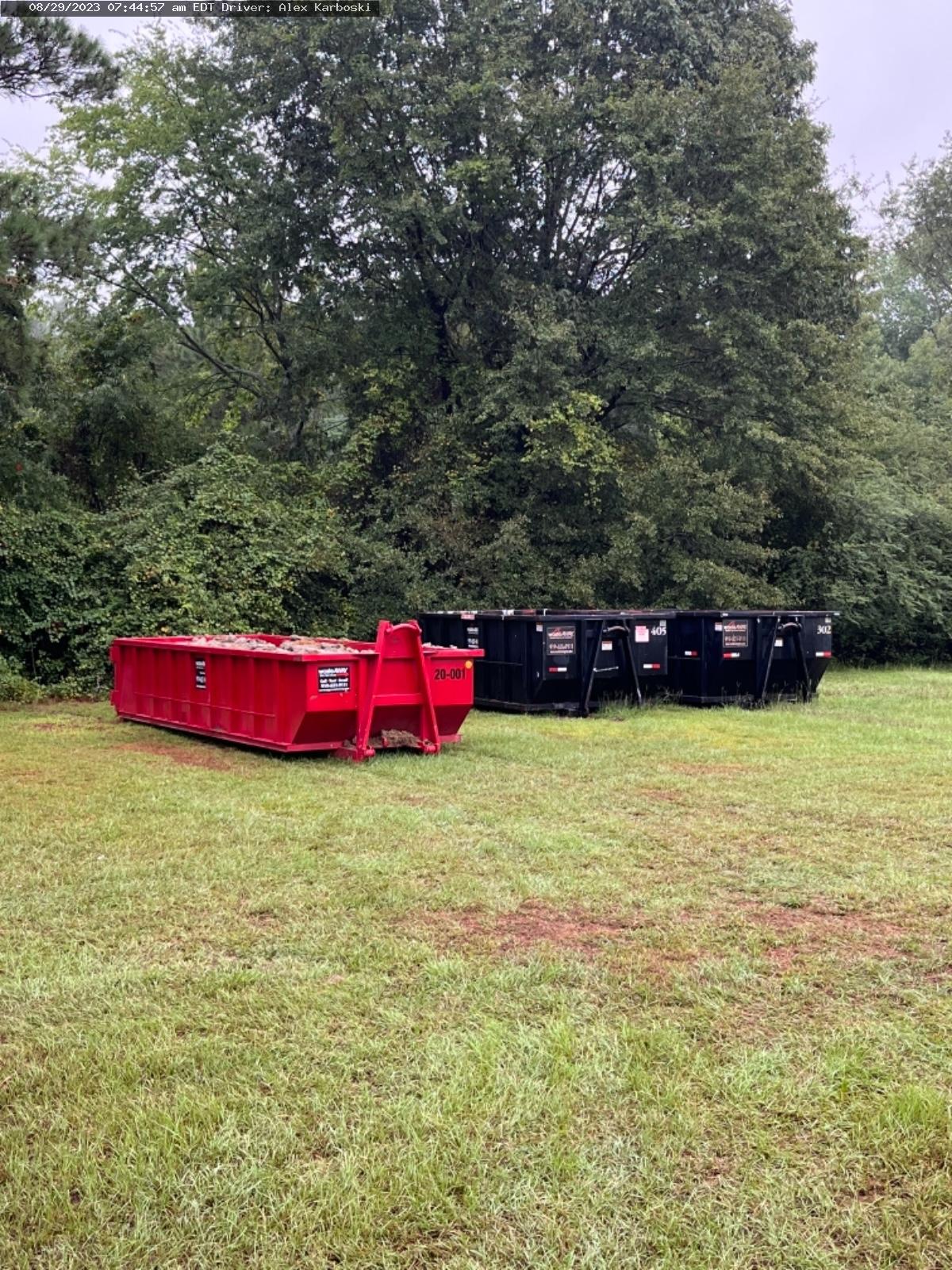 Low Sided 20yard Dumpster Rentals Durham & Raleigh, NC WasteAway