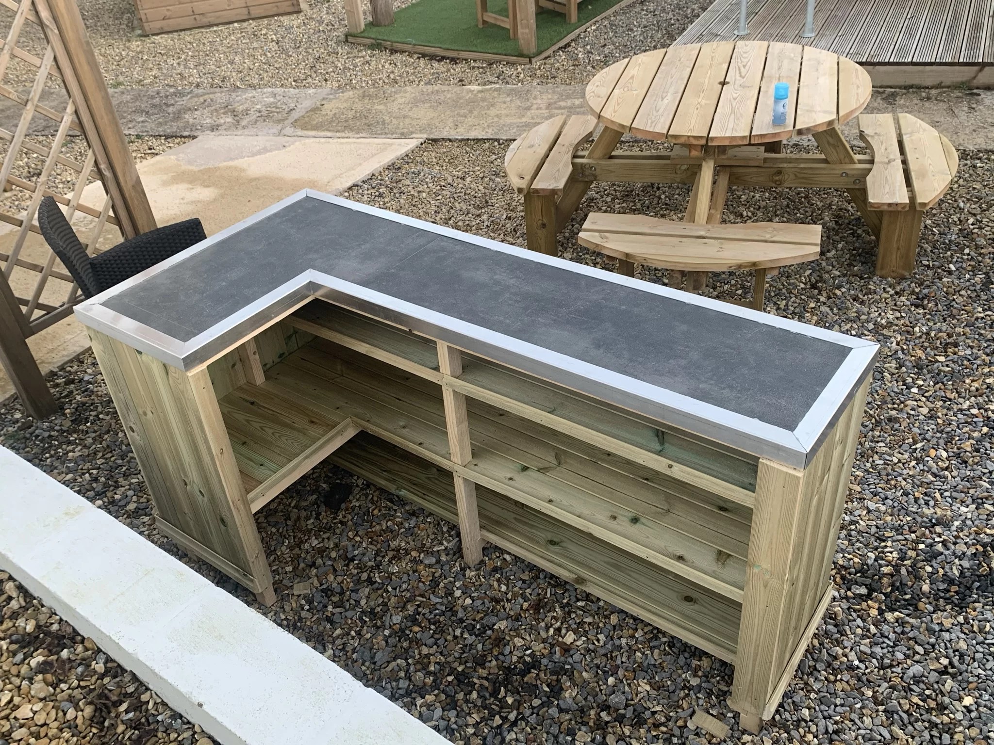 Bespoke Outdoor Garden Bars for Sale from Quality Wood Gower Sheds