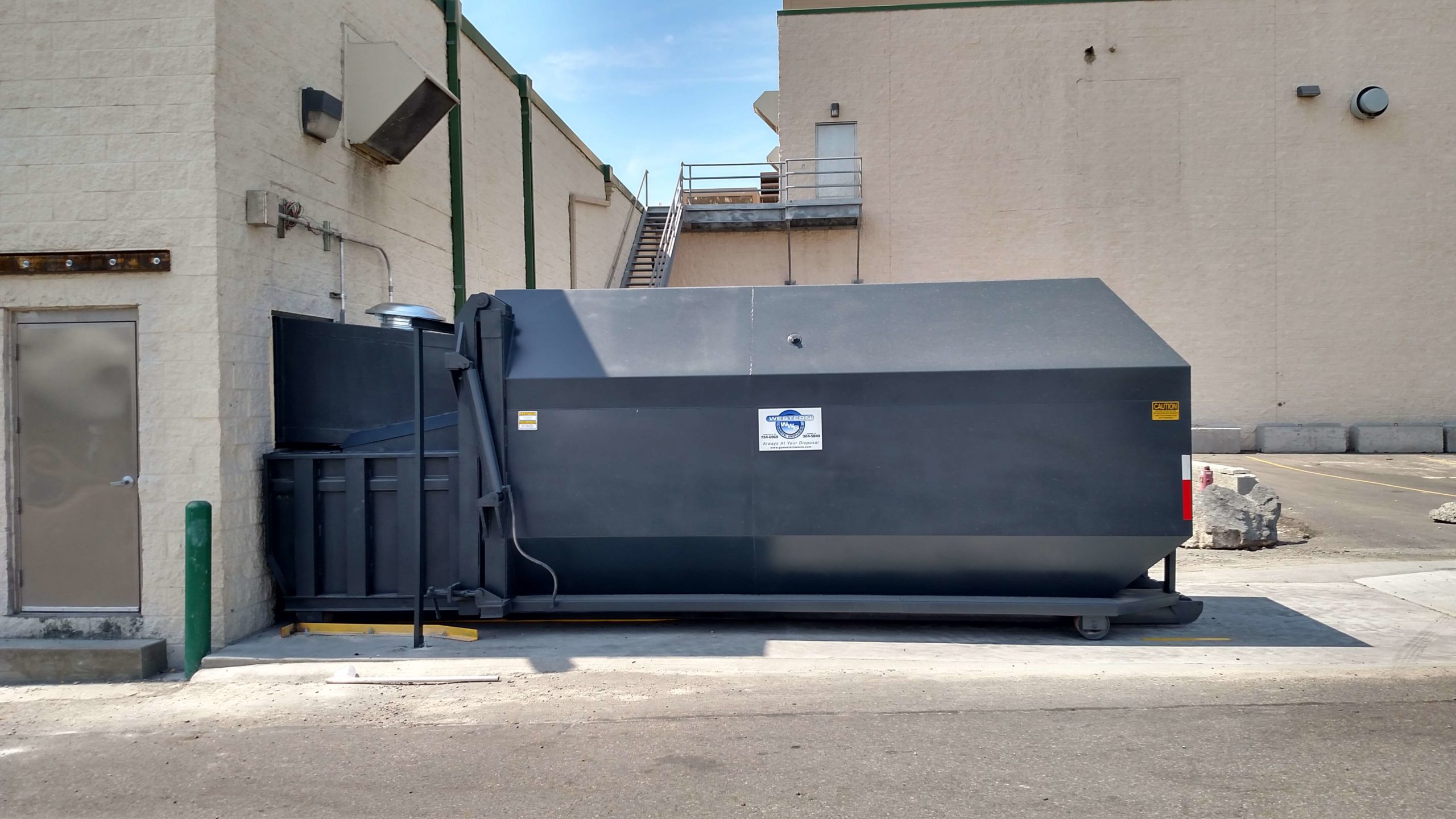 Trash Compactors Waste Management Western Waste Services