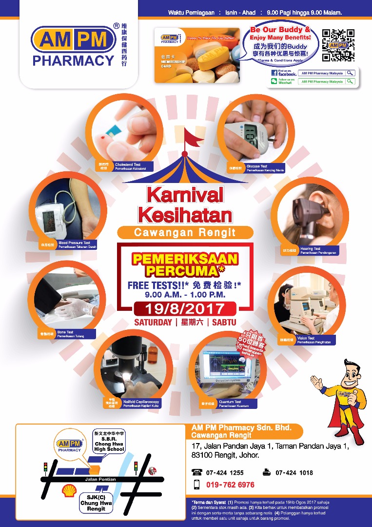 Come Join Health Carnival Organized by Am Pm Pharmacy