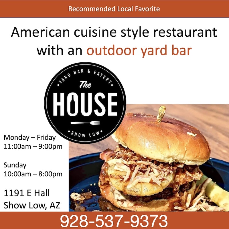Restaurants In The Arizona White Mountains Events Things To Do