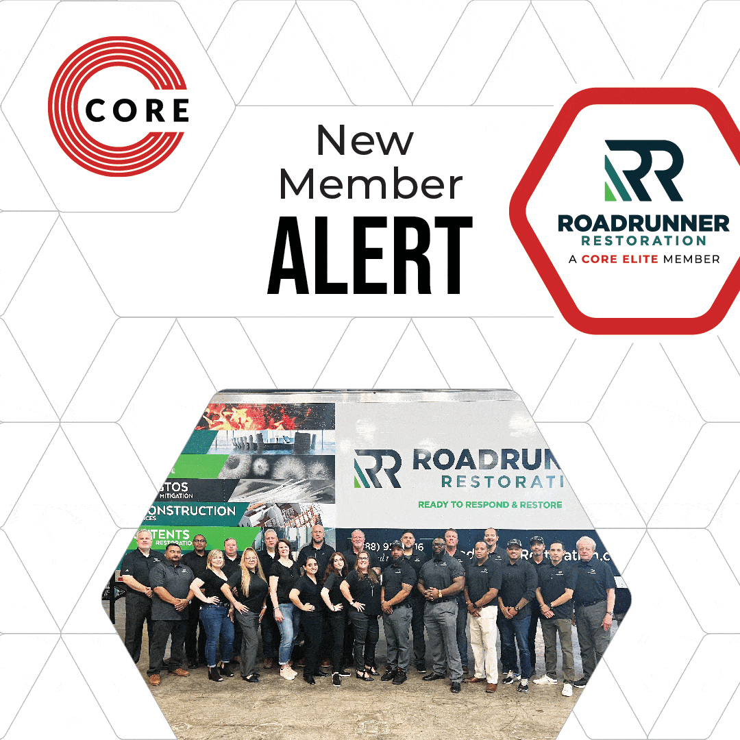 Roadrunner Restoration Joins CORE Elite CORE Group Inc.