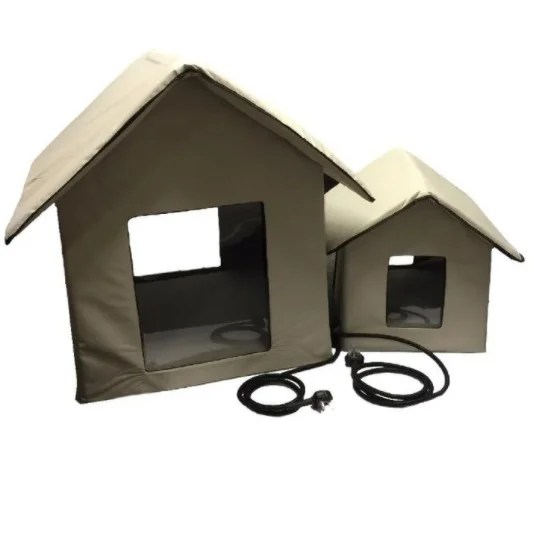 Heated Pet House goYo Pets Thermal & Heated Dog Beds Cosy Dog Beds