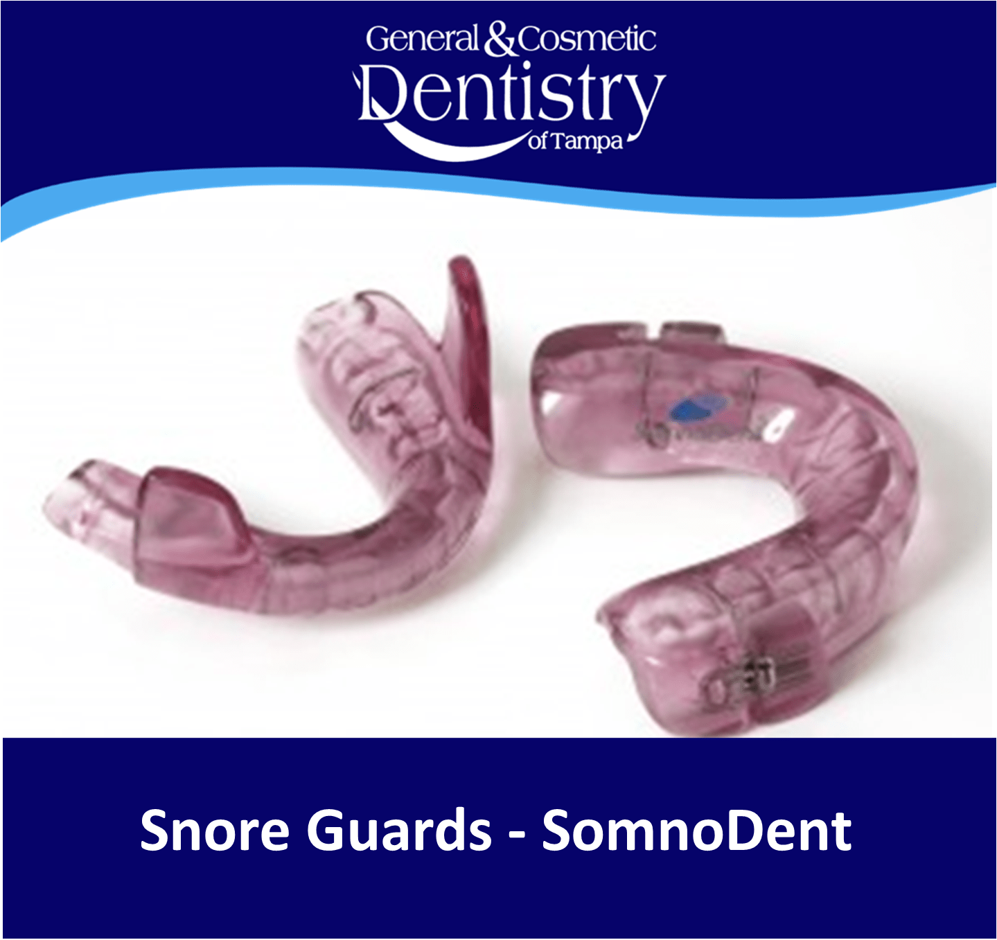 Sleep Apnea Snore Guard in Tampa, FL General and Cosmetic Dentistry