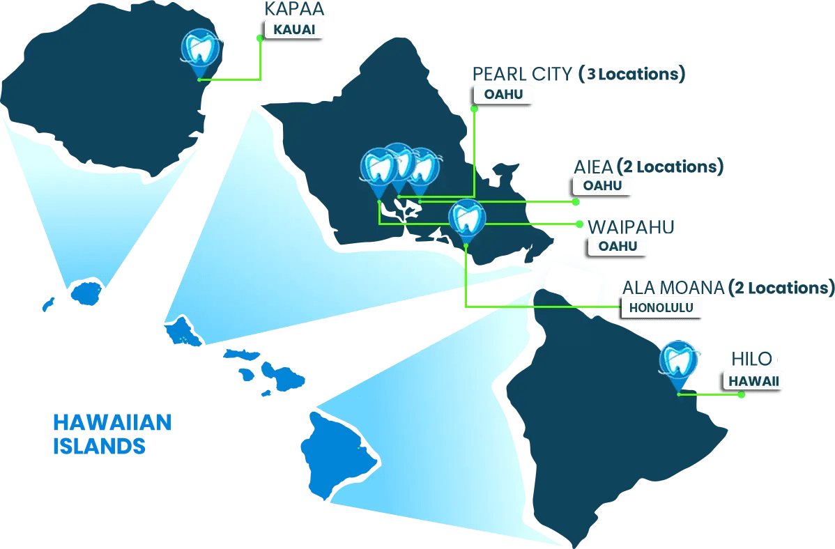 Cosmetic Dentist Waipahu Hilo Aiea Ala Moana PanAm Kapaa Premier Dental Group HI