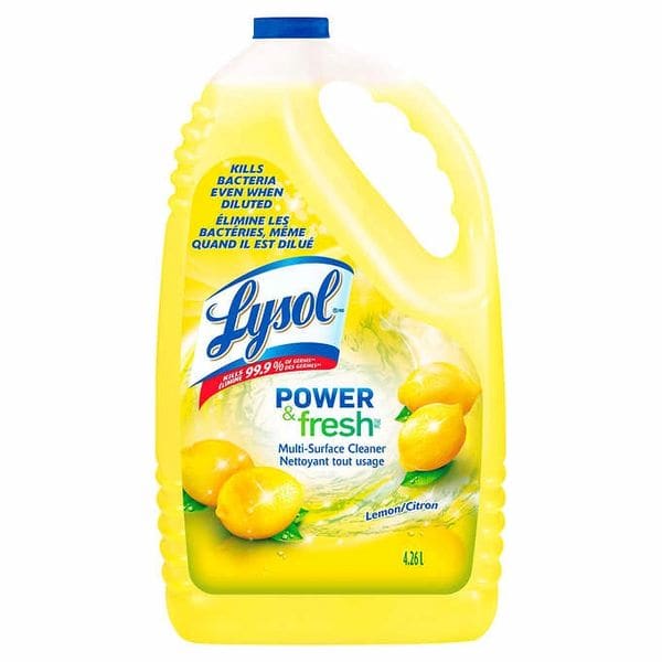 Lysol Lemon MultiPurpose Cleaner 4.26L GP2U
