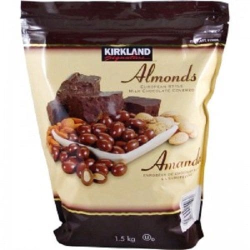 Kirkland Signature Milk Chocolate Almonds 1.5kg GP2U