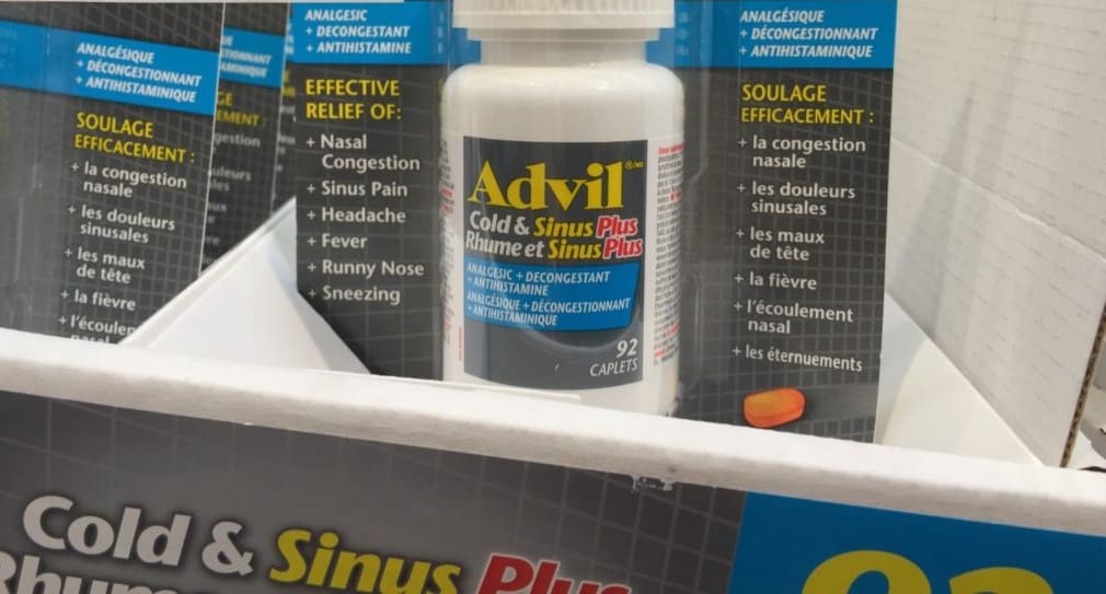 Advil Cold & Sinus Plus GP2U