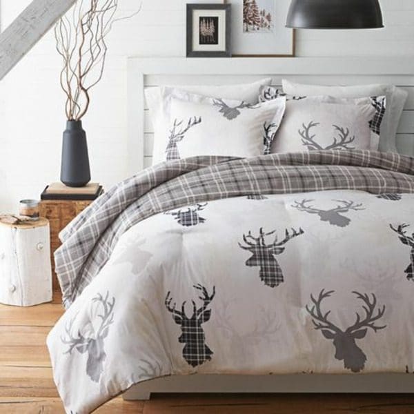Canadiana Staghead 3Piece Comforter Set Nunavut GP2U