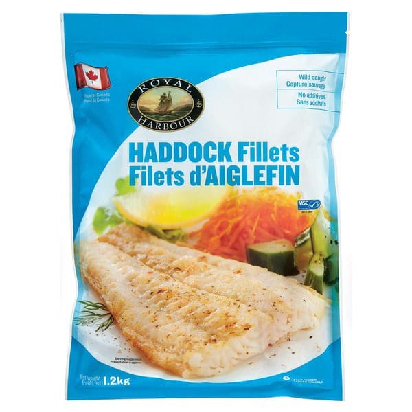 Royal Habour Frozen Haddock Fillets GP2U