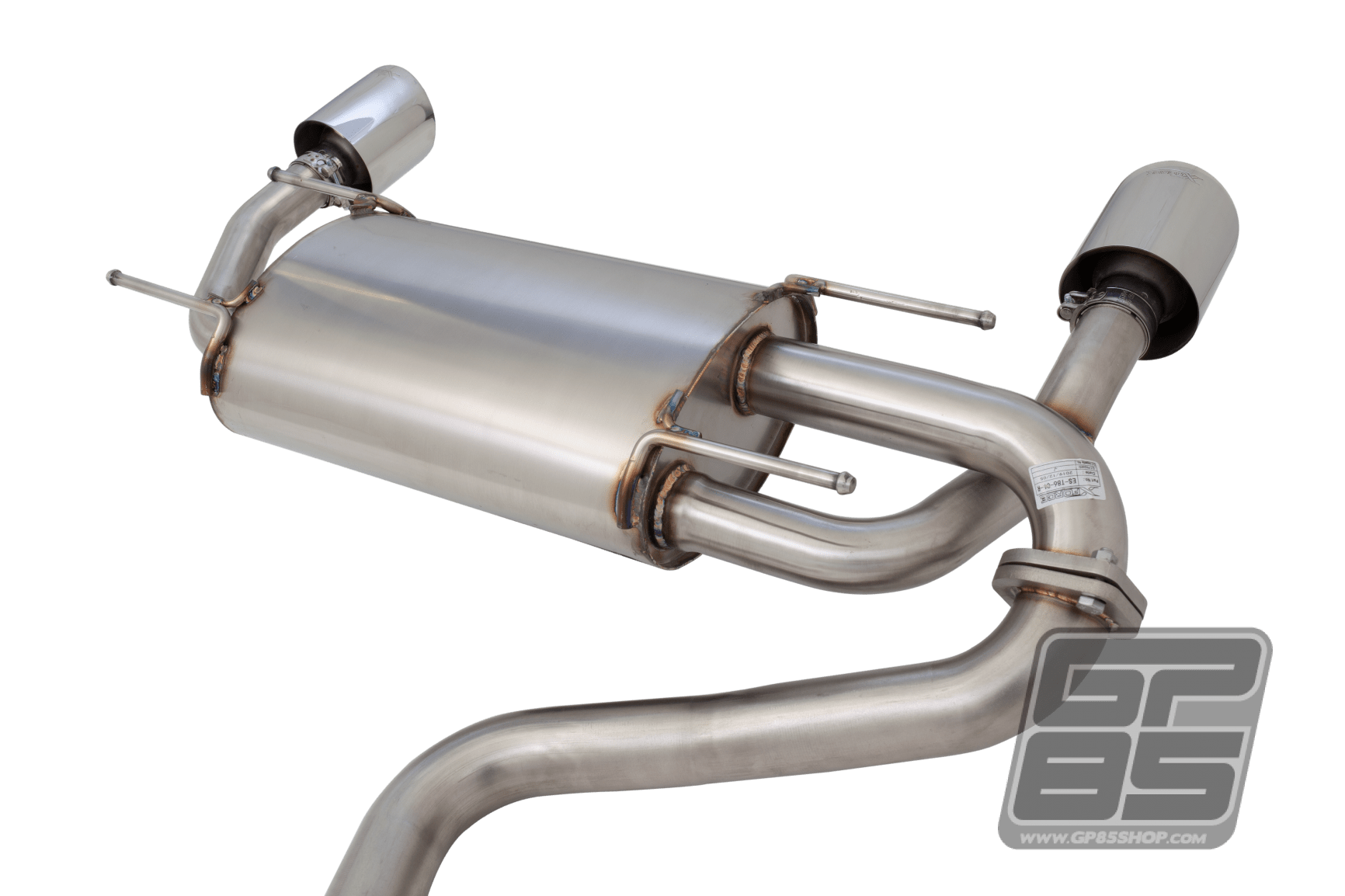 Toyota GT86 2013/18 Stainless Steel High Flow CatBack Exhaust System