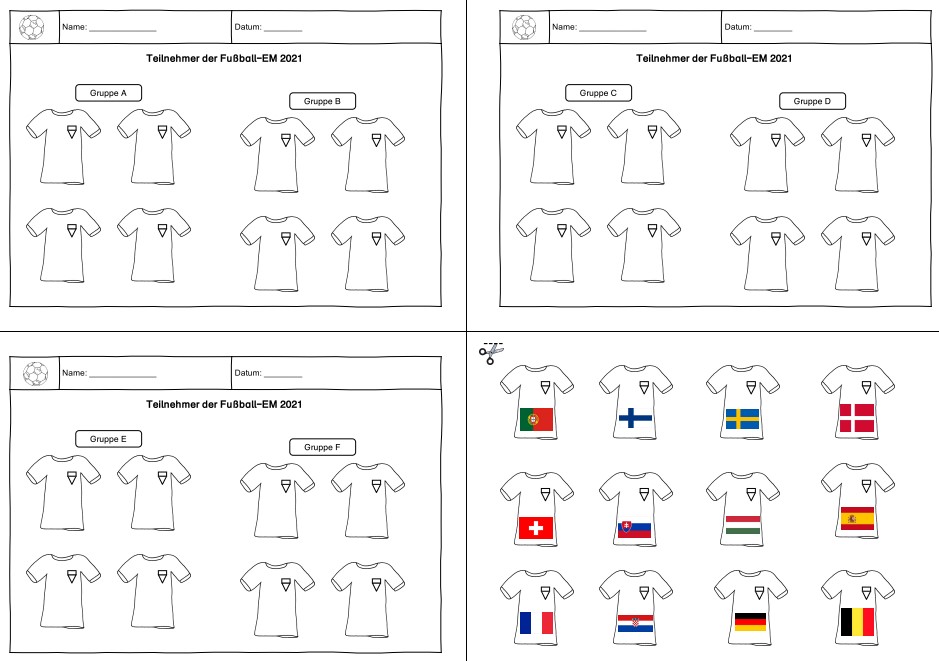 Europameisterschaft 2021 Teilnehmer • gpaed.de