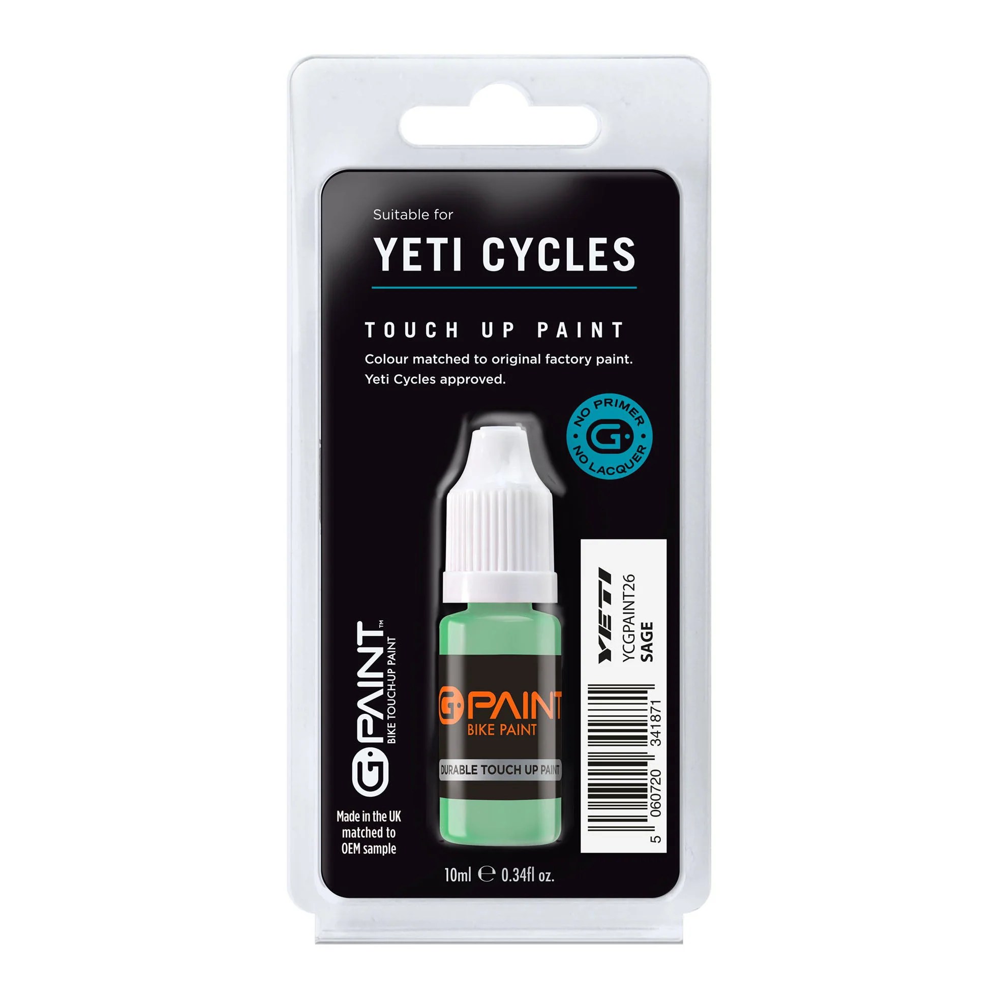 GPaint Yeti Bike TouchUp Paint Sage GPaint Bikes US