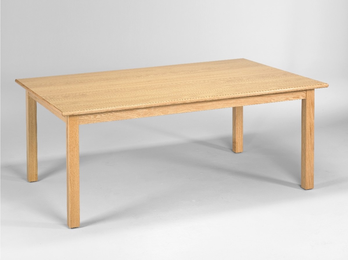 Straight Apron Table with Four Legs GPC Furniture