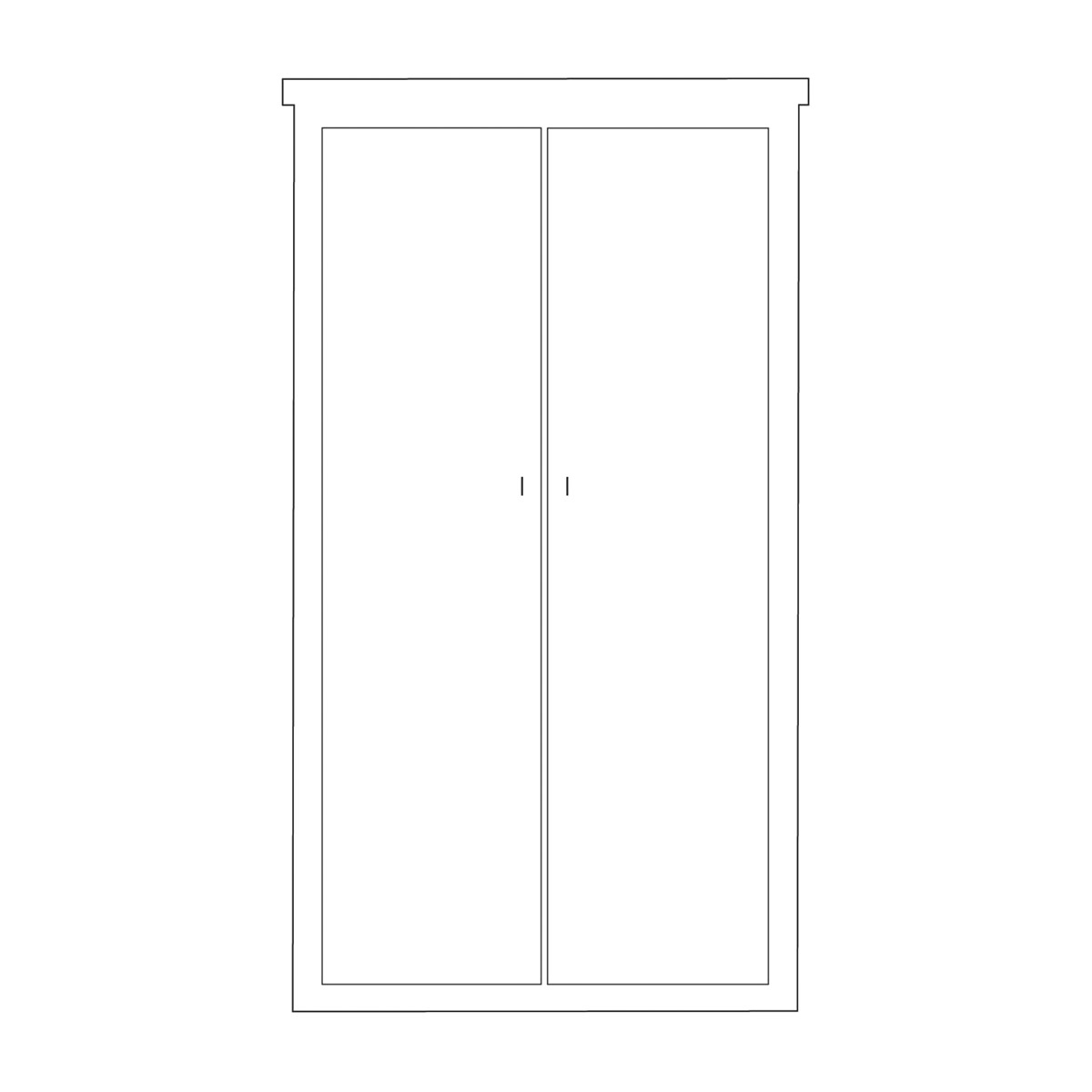 Fresno Double Wardrobe GPC Furniture