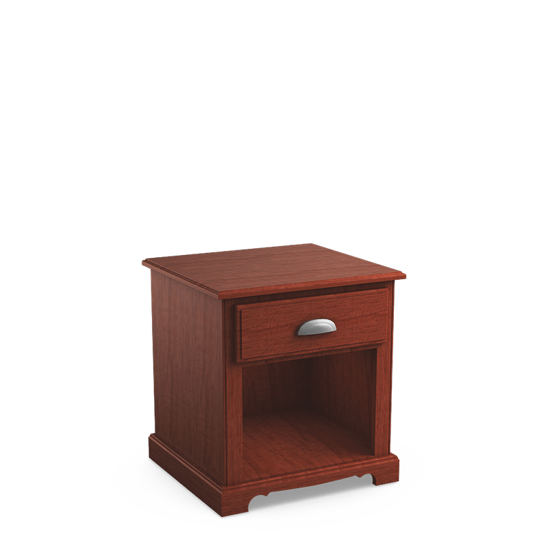 Wellington Open Nightstand with Single Drawer GPC Furniture