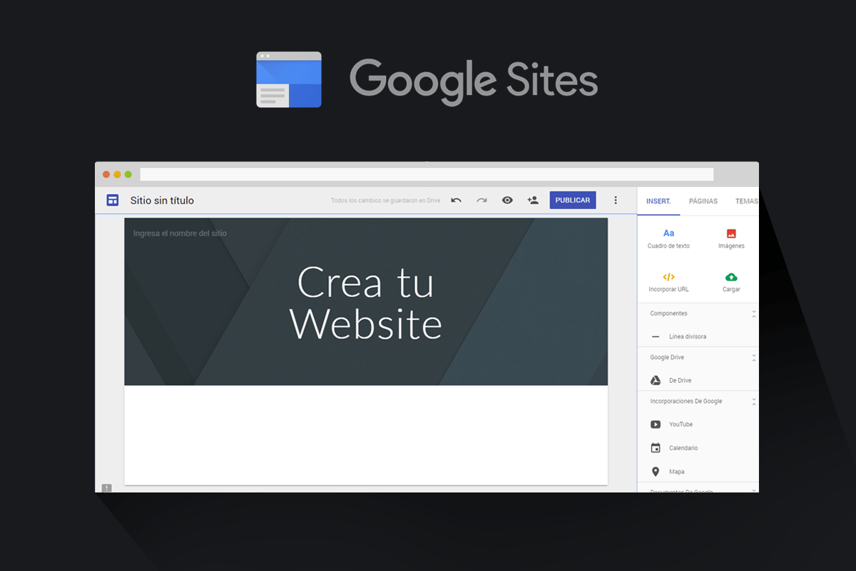 Google Sites la perfecta para tu empresa GPC Inc.