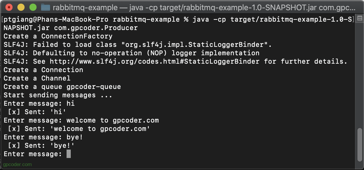 Kết nối AMQP Client với RabbitMQ Server TopDev