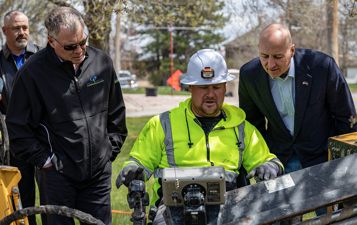 Governor Pete Ricketts Kicks Off Nebraska Rural Broadband Tour and