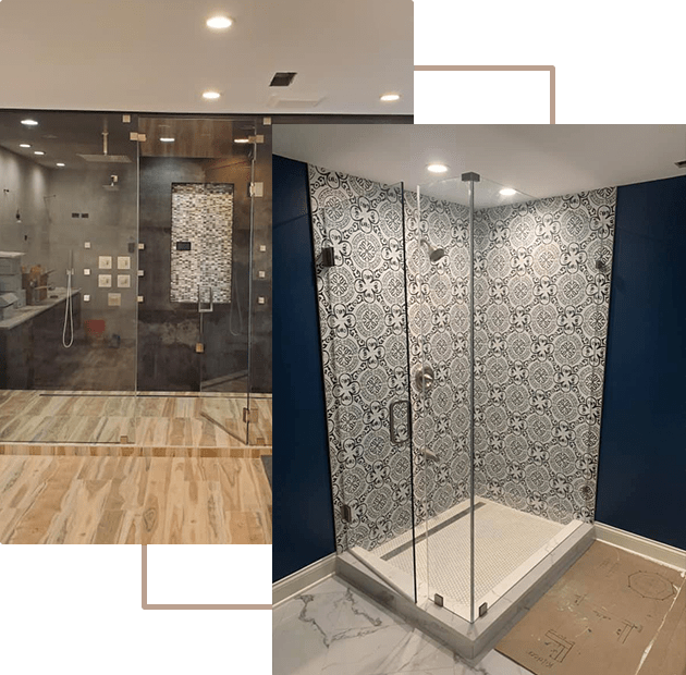 GP Company Glass Glass Shower Doors Deer Park, IL Frameless Shower