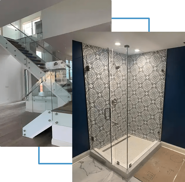 GP Company Glass Glass Shower Doors Elk Grove Village, IL Frameless