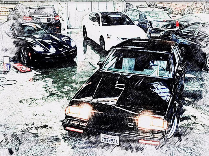 Custom Auto Paint Car Towing Service in Los Angeles Grand Prix Auto