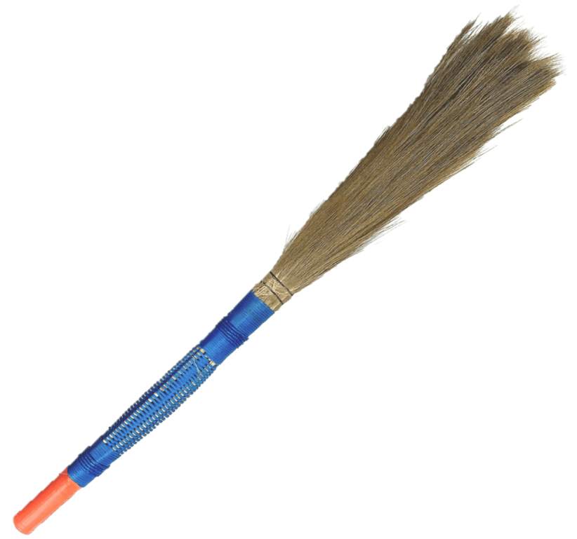 GPGP Phool Jhadu Flower Broom Stick for Cleaning GPGP