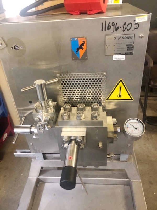 *SOLD* ONE NIRO SOAVI HOMOGENIZER, PANDA MODEL NS2006H GPI Equipment sells pre owned, used