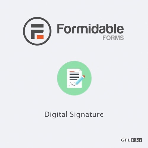 Download Formidable Forms Digital Signature v 2.06