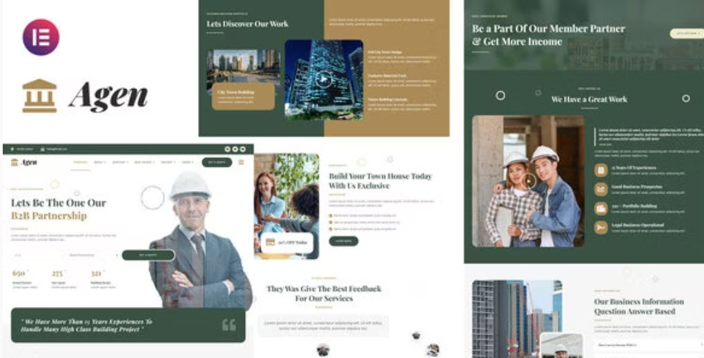 Bataco Home Renovation and Construction Elementor Template Kit 1.0.0