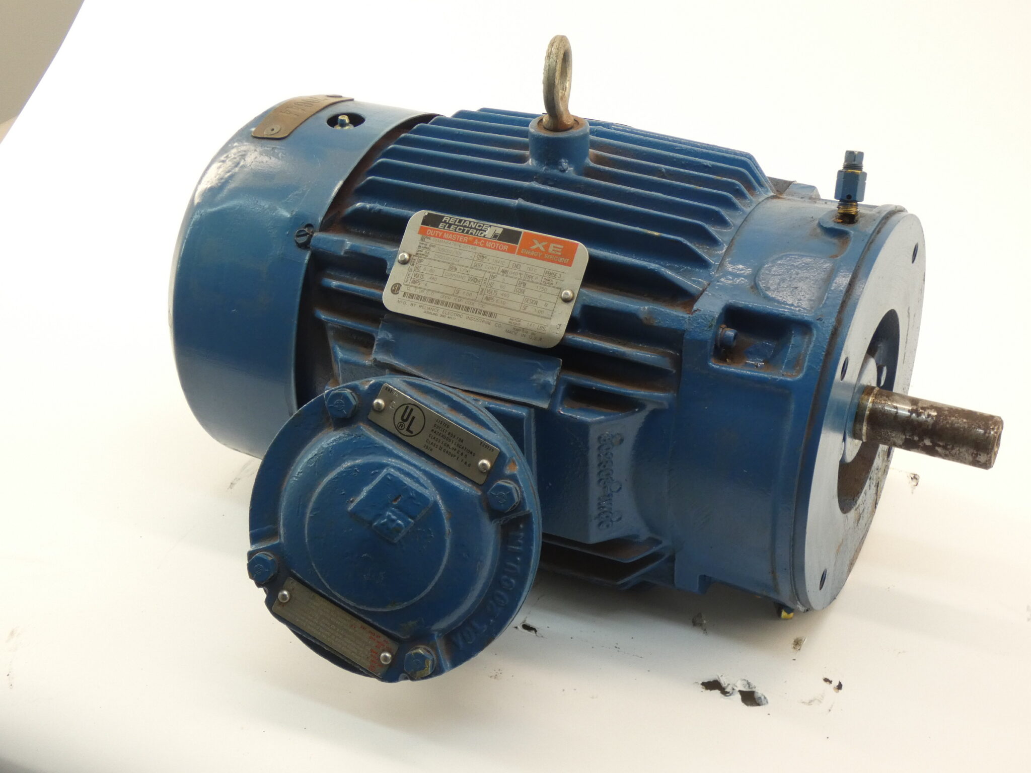 2HP/5HP Reliance Electric AC Motor, Type P, Frame X184TC, 3PH GPM Surplus