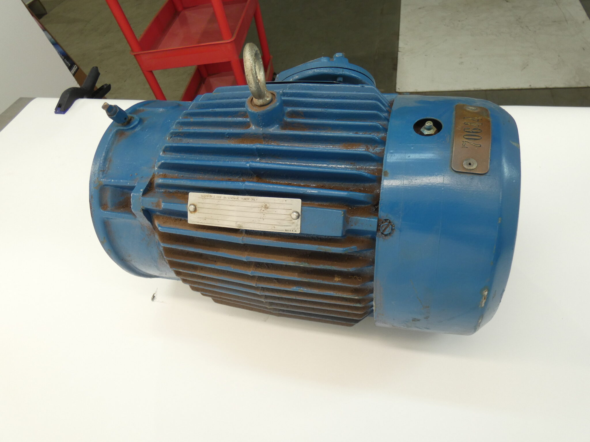 2HP/5HP Reliance Electric AC Motor, Type P, Frame X184TC, 3PH GPM Surplus