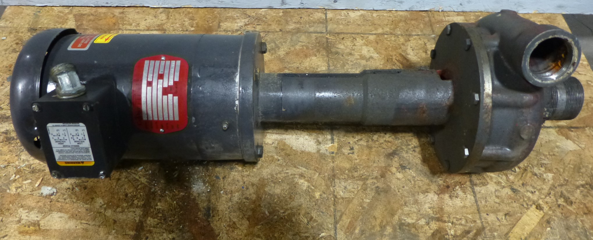 Gusher 1.5HP 11019A-SE-A Coolant Pump, 3PH, 1725 RPM, 230/460V – GPM