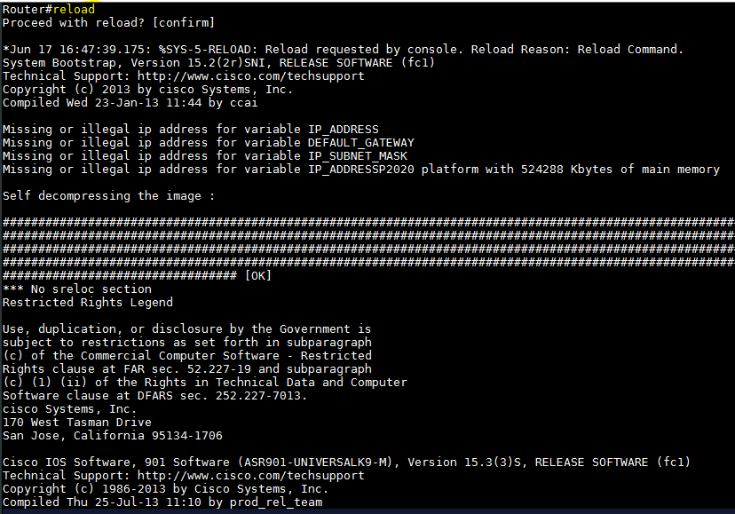 Router Reload – Telegraph