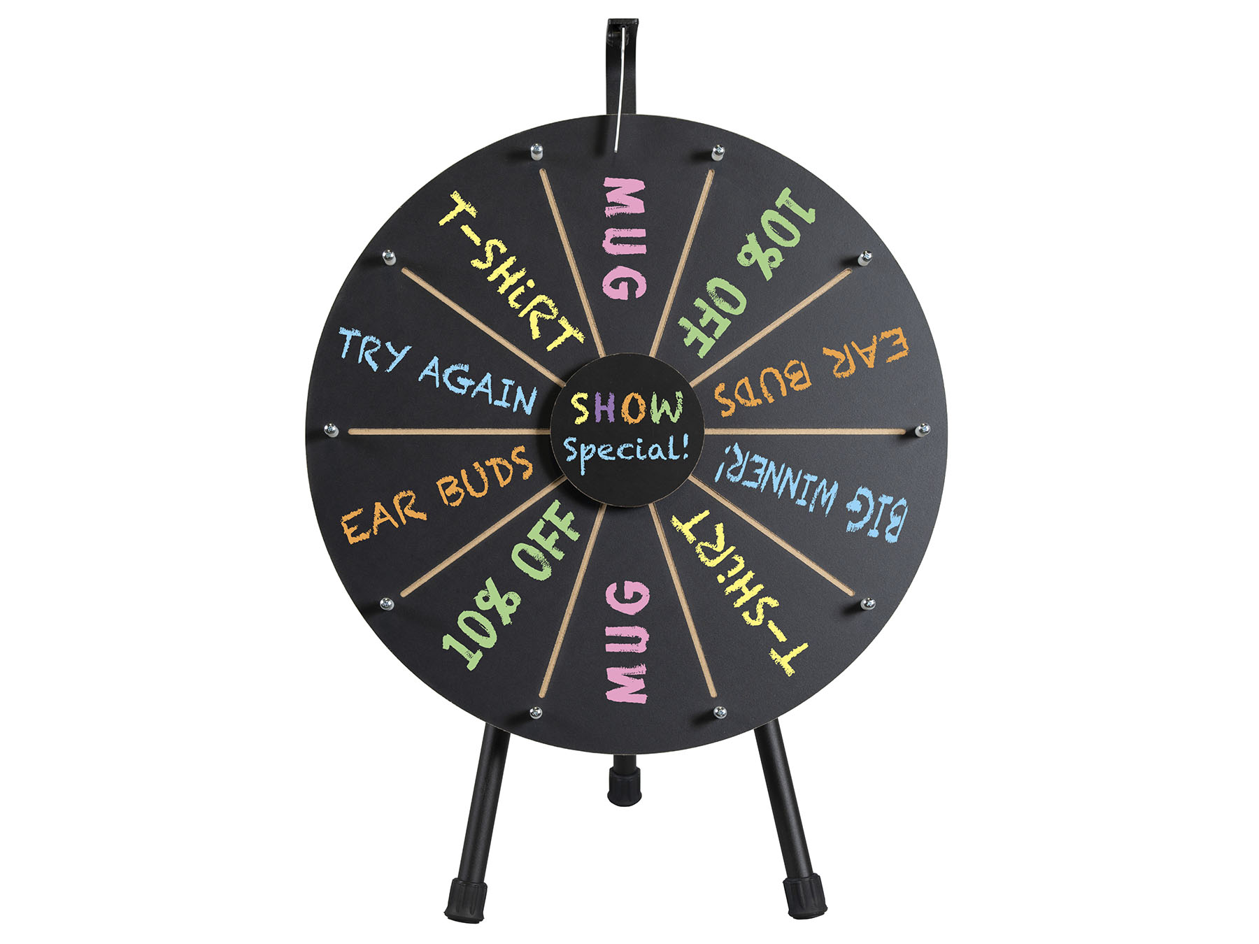 Chalk Board Prize Wheel GPPlay