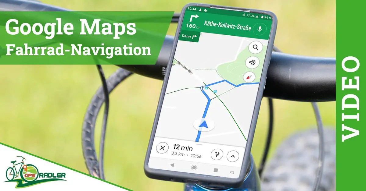 Video ️ Fahrrad Navigation mit Google Maps im Test
